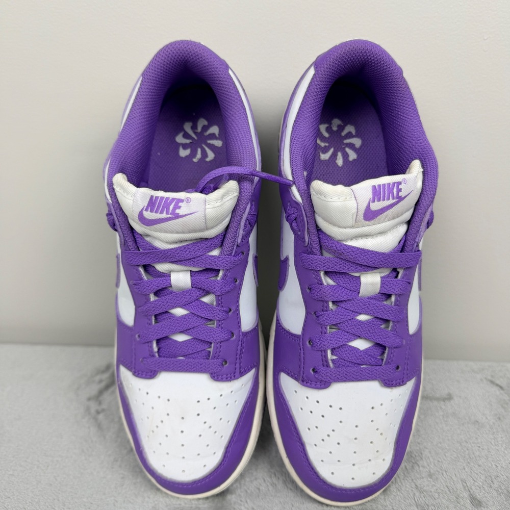 Nike Dunk Low Field Purple White DD1873-108 Womens Size 8 Sneakers - Picture 10 of 11